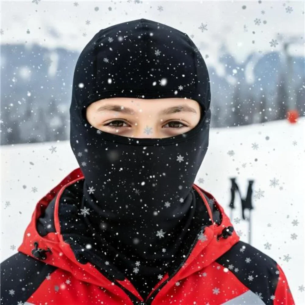 Aegend Balaclava Face Mask for Kids Age 5-12, Windproof Ski Face Neck Warmer